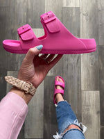 Pink Waterslide Sandals by Corkys