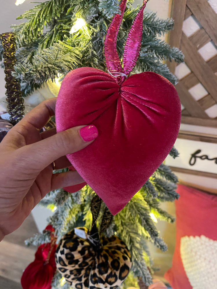 Handmade Velvet Heart