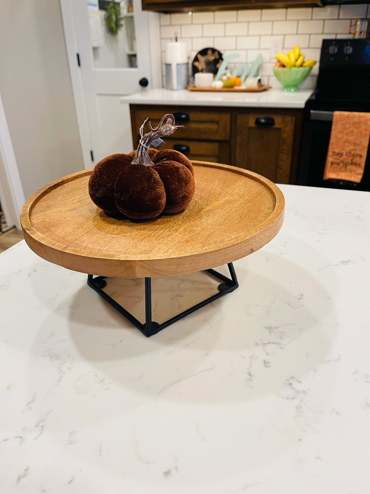 Small Velvet Pumpkins