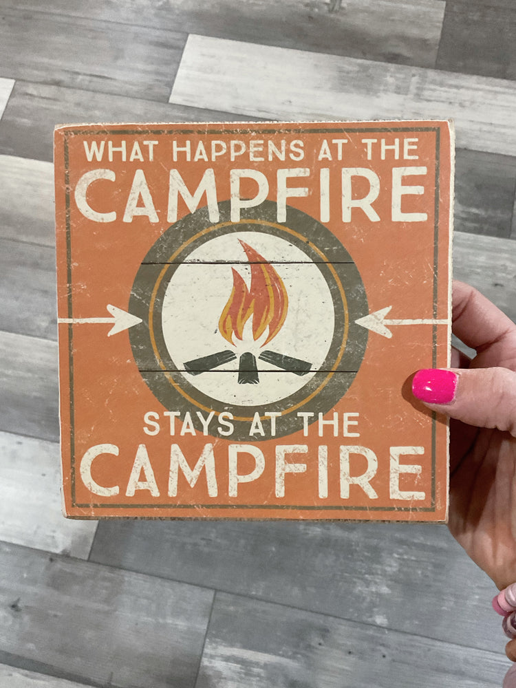 What Happens At The Campfire Sign