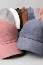 Corduroy Baseball Hat