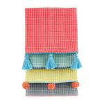 Colorful Pom 4 Towel Set by Mudpie