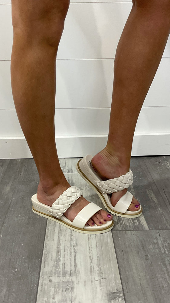 Cream Edita Sandal by MIA