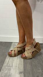 Desert Rattle Wedge Sandal by Blowfish’s 4-Earth