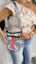 Neoprene Camo Crossbody Purse