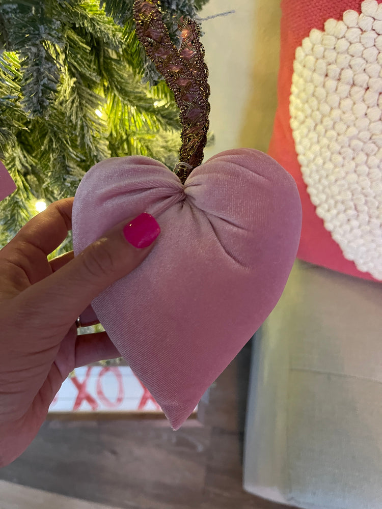 Handmade Velvet Heart