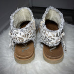 White Leopard Libra Sandal by VeryG