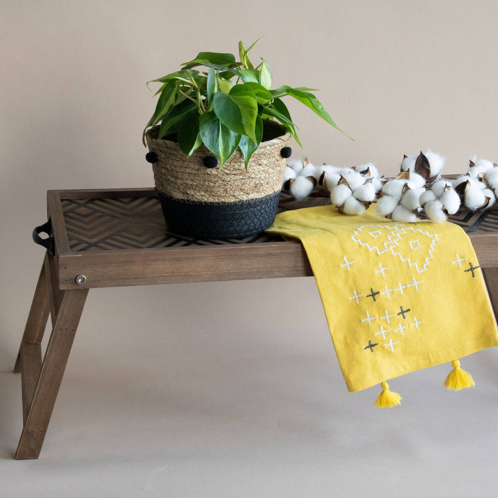 Set of 2 Small Natural Baskets