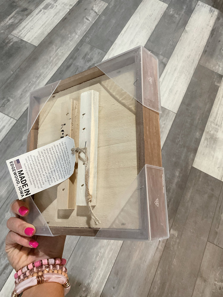 Hello Sweet Cheeks! 8x8 Sign